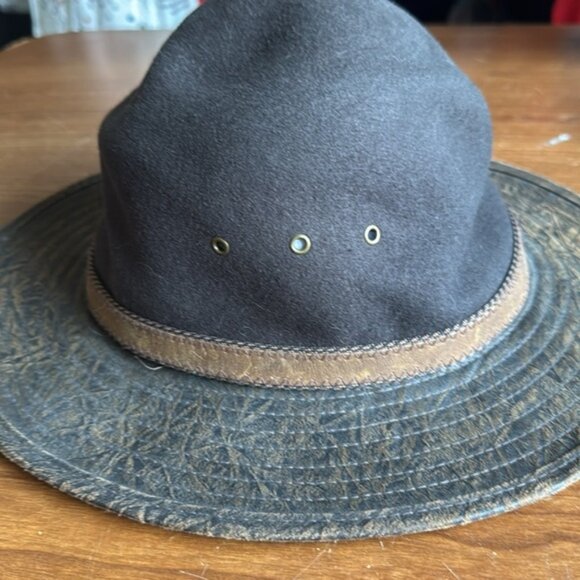 Scala Classic Four Seasons Felt Hat Brown - Picture 4 of 9